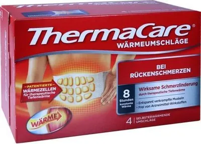 Produktbild von THERMACARE Rückenumschläge S-XL z.Schmerzlind.