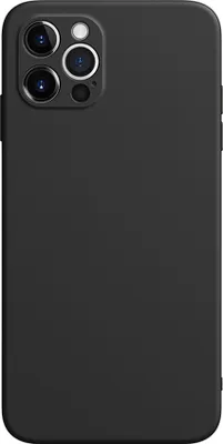 Produktbild von Hülle für Apple iPhone 12 Mini - Premium Silikon Schutzhülle Handyhülle Case - Schwarz