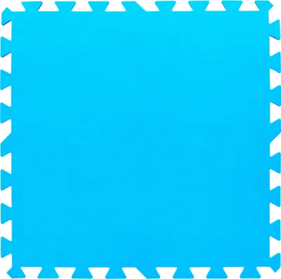 Produktbild von Bestway PE Poolmatten Schutzboden 9er Pack 50 x 50 cm Blau