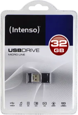 Immagine prodotto di Chiavetta USB 32GB Intenso Micro Line Blister