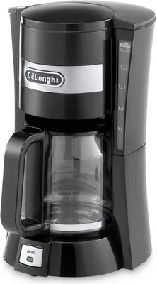 Produktbild von Delonghi ICM 15210 Filterkaffeemaschine, Glaskanne, 10 Tassen, Wasserfilter