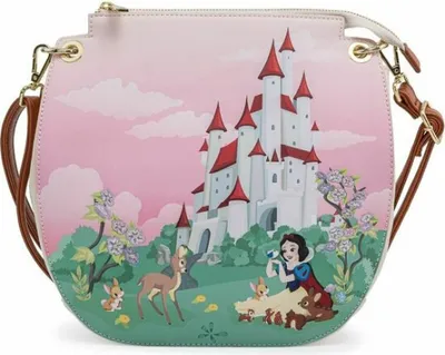 Obrázok produktu pre Loungefly - Plecak Disney Krasnoludki Zamek Śnieżki, Oficjalny Produkt
