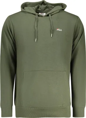 Produktbild von Grünes Herren-Kapuzen-Sweatshirt mit Tasche und Stickerei für Herbst