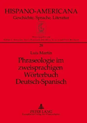 Produktbild von Phraseologie im zweisprachigen Wörterbuch Deutsch-Spanisch
