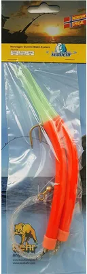 Produktbild von Norwegen Gummi Makk System (2 Gummi-Makks), Größe:10/0, Farbe:rot