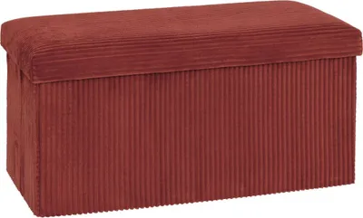 Produktbild von Hocker / Fusbank Essestial Ribcord - faltbar - 76 x 38 - MDF/Polyester - 76 x 38 cm
