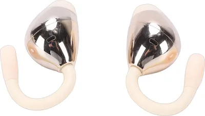 Produktbild von Bluetooth-Ohrhörer mit Clip-Befestigung, aktiver Geräuschunterdrückung, kabellos, mit Trageband, für Sport und Pendler, hautfarben
