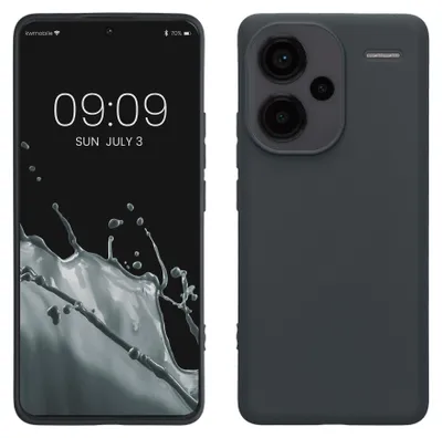 Produktbild von kwmobile Hülle für Xiaomi Redmi Note 13 Pro+ 5G / Redmi Note 13 Pro Plus 5G TPU Case - Handyhülle unterstützt kabelloses Laden, flexible Schutzhülle,