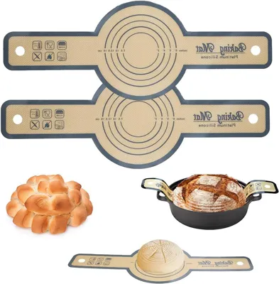 Productafbeelding van Siliconen Bakmat voor Dutch Oven - Hittebestendig en Herbruikbaar, 21 cm