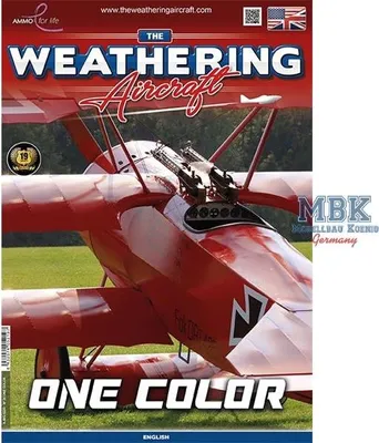Imagen del producto de Revista de técnicas de envejecimiento para aviones MIG AMIG5220, número 20, una sola tonalidad