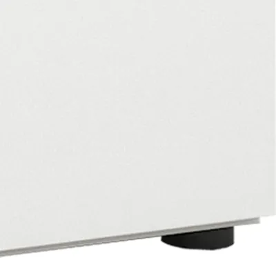 Produktbild von VCM Holz Badmöbel Unterschrank Hochschrank, Midischrank Bad Schrank Flandu Weiß