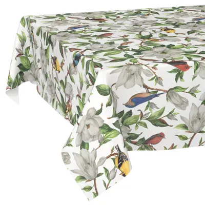 Produktbild von Wachstuchtischdecke Tischdecke abwaschbar Wachstischdecke pflegeleicht wasserabweisend Lotuseffekt Gartentischdecke Kalibri 220 x 140 cm Schnittkante