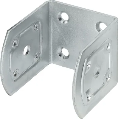 Produktbild von Vormann Trennwandhalter verzinkt 61 x 60 x 80 mm