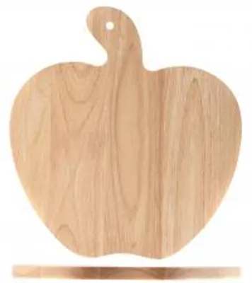 Immagine prodotto di H&H Tagliere In Legno Chiaro, Ø 30 Cm