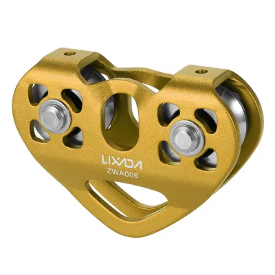 Produktbild von Lixada 30kN Cable Trolley Pulley mit Kugellager Rock Climbing Caving Aloft Work Rescue