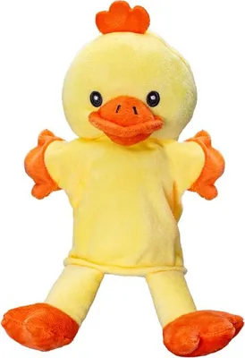 Obrázek produktu pro Maňásek zvířátko 25cm - káčátko žluté