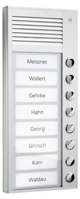 Immagine prodotto di Posto esterno TCS PAK08-IT Audio 8 pulsanti 1-r
