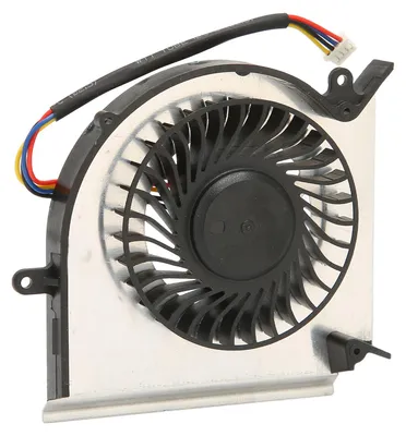 Image de Ventilateur de refroidissement CPU/GPU de remplacement pour MSI GE75, GP75, GL75, WE75, GE63, GP63, GL63, GV63, GE73, GL73VR – 4 broches, 5 V CC, 0,55 A – Ventilateur GPU