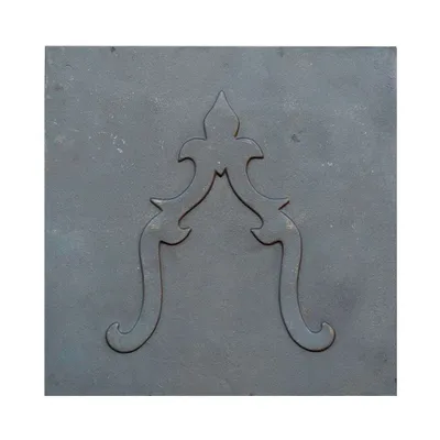 Immagine prodotto di Caminetto in ghisa decorato con giglio CM. 80×60 SP. 1,2 cm DS