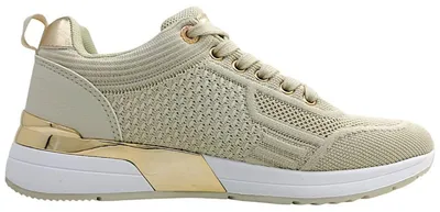 Imagen del producto de Dockers, zapatos deportivos de cordones para mujer, color beige, estilo casual