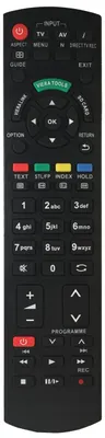 Ersatz Fernbedienung für Panasonic TXL42EW5 | TX-L42EX34 | TX-L42V20