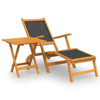 Zdjęcie produktu dla VidaXL 3120442, Taras, Drewno akacjowe, Tkanina, 575 mm, 1410 mm, 920 mm