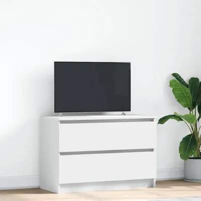 Produktbild von "2026 Promotion" TV-Schrank - TV-Lowboard - Weiß 80x35x54 cm Holzwerkstoff - TV-Regal CC32376