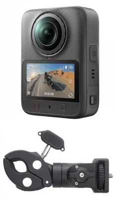 Immagine prodotto di DJI Osmo 360 II, kit per ciclismo, risoluzione 8K Ultra HD, sensore CMOS, 240 fps, Wi-Fi, Bluetooth, comunicazione a corto raggio (NFC)