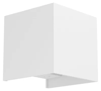 Imagen del producto de EGLO Rincine, Lámpara de pared para exteriores, Blanco, Plástico, IP44, Para fachadas, Clase III