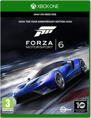 Produktbild von Microsoft Forza Motorsport 6, Xbox One, E (Jeder), Physische Medien