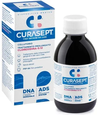 Obrázek produktu pro CURASEPT Ústní voda 0,12 % ADS + DNA, 200 ml