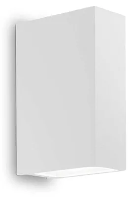 Produktbild von Moderne Wandleuchte Tetris-2 Aluminium Weiß 2 Lichter 3W 3000K Warmes Licht