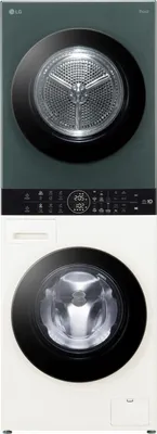 Produktbild von LG WT1210EGF Waschtrockner Freistehend Frontlader Grün, Weiß A