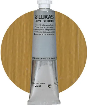 Produktbild von Lukas Cryl Studio Acrylfarbe Yellow Ochre 75 ml 1 stk