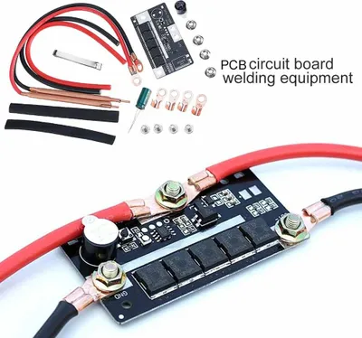 Image de kit de soudage par points 12V portable pour souder les piles au lithium 18650, 26650, 32650 - robuste, stable et facile à utiliser