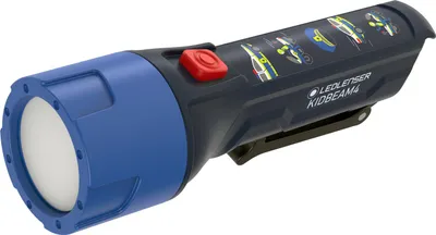 Produktbild von Ledlenser KIDBEAM4 Taschenlampe Blau, Polizei, 70 Lumen, 12m Leuchtweite, 18h Laufzeit