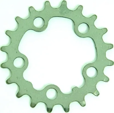 Image de Stronglight plateau VTT acier Sil B. Cr. à trous 58 20 dents argent
