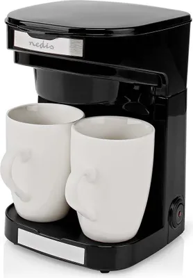 Produktbild von Nedis, Kaffeemaschine mit Permanentfilter 450W 0,25L, Schwarz