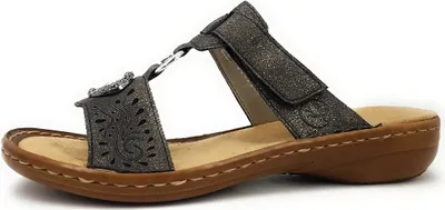 Immagine prodotto di Rieker scarpe da donna eleganti muli grigio tempo libero, numero di scarpe: 41 EU