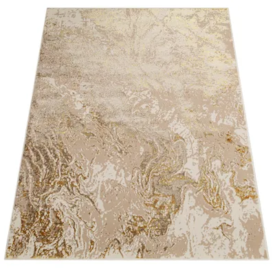 Produktbild von Tapiso Teppich Crystal Modern Braun Beige Gold Wohnzimmer 300 x 400 cm