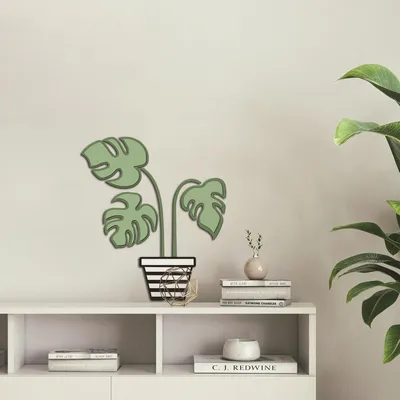 Zdjęcie produktu dla Nalepka Roślinna 31/31Cm