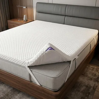 Produktbild von Topper Soft 120x200cm | H2, Memory Foam, 5cm, waschbarer Bezug | Für Federkern & Schaumstoff Matratzen, Matratzenauflage 5cm, druckentlastend, atmungsaktiv, Topper für erholsamen Schlaf