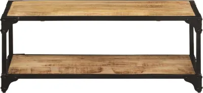 Produktbild von vidaXL Couchtisch 90x45x35 cm Raues Massives Mangoholz