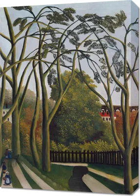 Obrázek produktu pro Obraz 50x70cm Bièvre u Bicêtre, Rousseau Vintage do Salonu