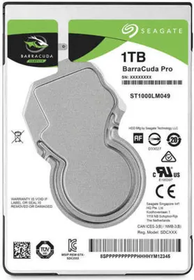 Image de ST1000LM049 Seagate Barracuda Pro 2.5 pouces 1000 GB Serial ATA III