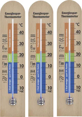 Produktbild von TFA-Dostmann analoges Energiespar-Thermometer TFA 12.1055 Raumtemperaturkontrolle
