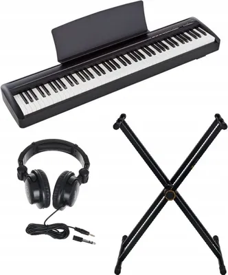 Zdjęcie produktu dla Zestaw Kawai ES-120 B Pianino Cyfrowe 88 Klawiszy Statyw i Słuchawki Nowy