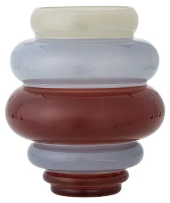 Produktbild von BLOOMINGVILLE | Annhelene Vase, Bunt, Glas | D21xH24 cm | 82073198