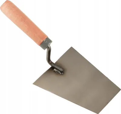 Produktbild von Trapezkelle 120 Mm FEINZ Hochwertige Edelstahlklinge Ergonomischer Griff Schwarz