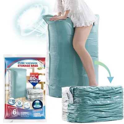 Obrázok produktu pre Odolné úložné tašky s pevnými uchami a šnúrkami, priestorovo úsporné, náhrada za sťahovacie krabice, tašky na oblečenie, do študentských internátov, cestovné príslušenstvo, 4 ks
